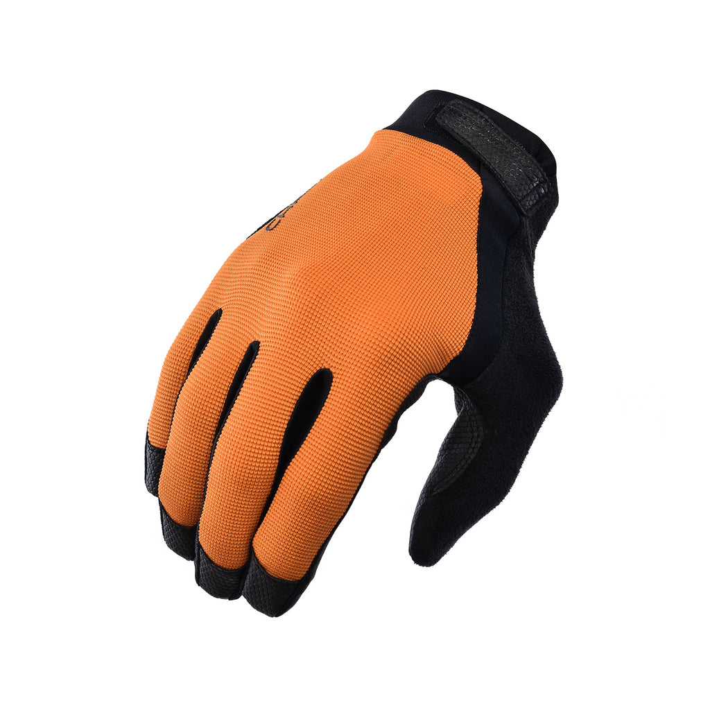 orange mtb gloves