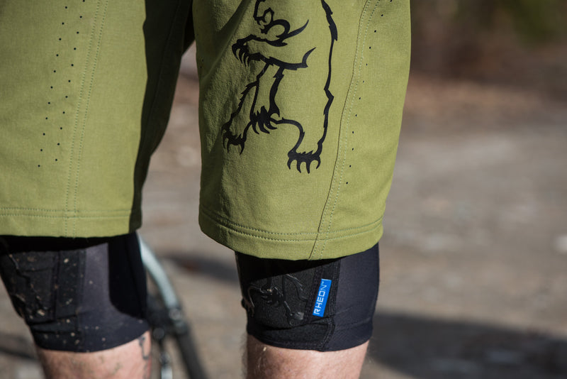 Feint Mens Olive Green Mountain Biking Shorts Chromag Mtb Clothing Bike Shorts
